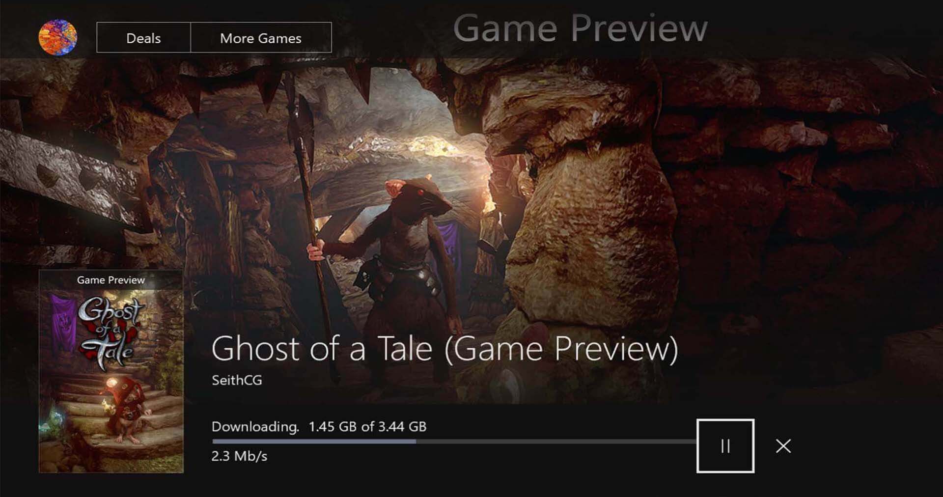 ghost of a tale xbox one